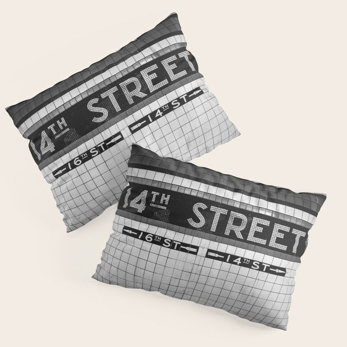 14th Street Pillow Sham Gallery Image 3