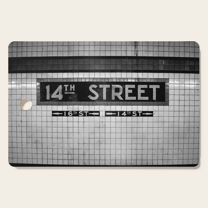 14th Street Cutting Board Gallery Image 1