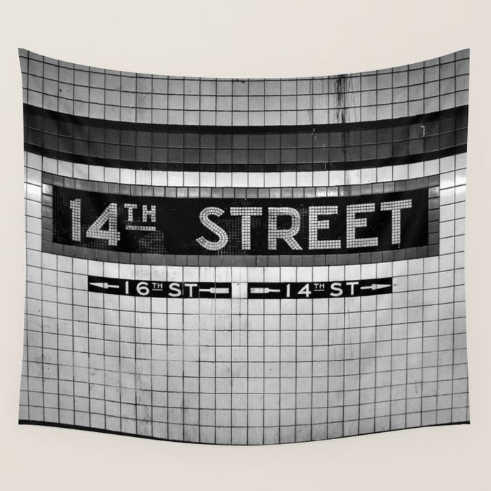 14th Street Wall Tapestry Gallery Image 4