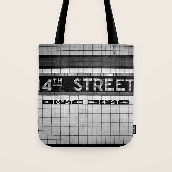 14th Street Tote Bag Gallery Image 1