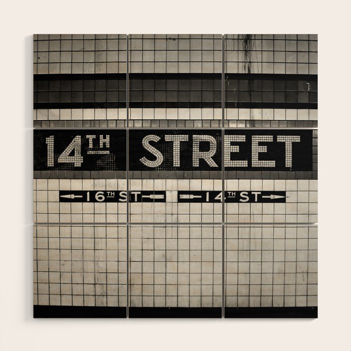14th Street Wood Wall Art Gallery Image 1