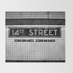 14th Street Throw Blanket Gallery Image 2
