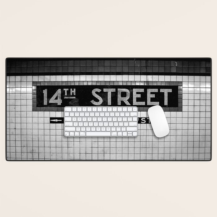 14th Street Desk Mat Gallery Image 1