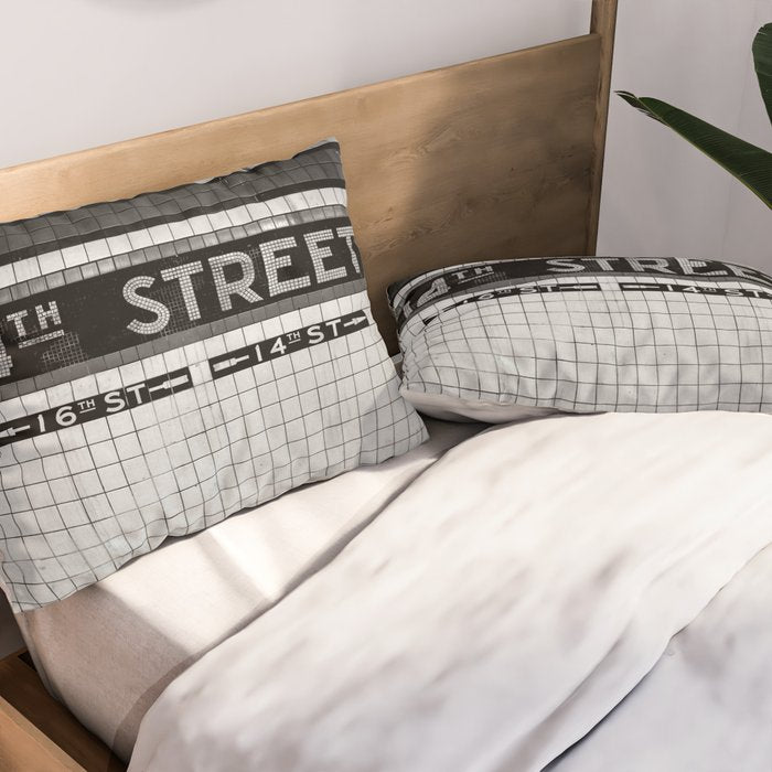 14th Street Pillow Sham Gallery Image 2