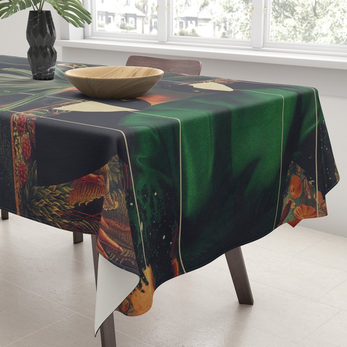 She saw the Equator Tablecloth Gallery Image 3