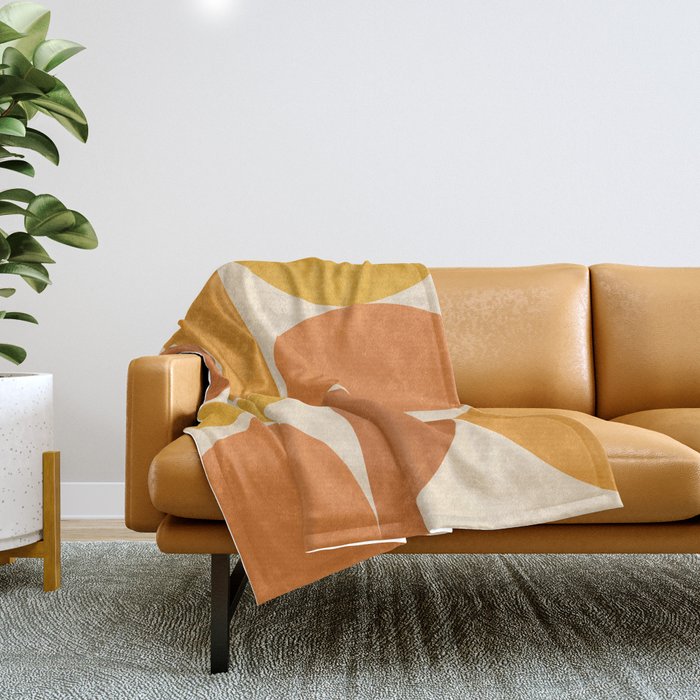 Bold Minimalism V Throw Blanket Gallery Image 1