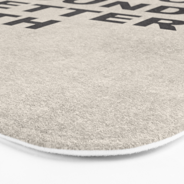 The Music Sounds Better With You Bath Mat Gallery Image 3