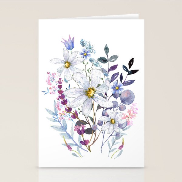 Wildflowers V Stationery Card Gallery Image 1