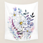 Wildflowers V Wall Tapestry Gallery Image 4