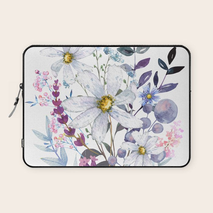 Wildflowers V Laptop Sleeve Gallery Image 1