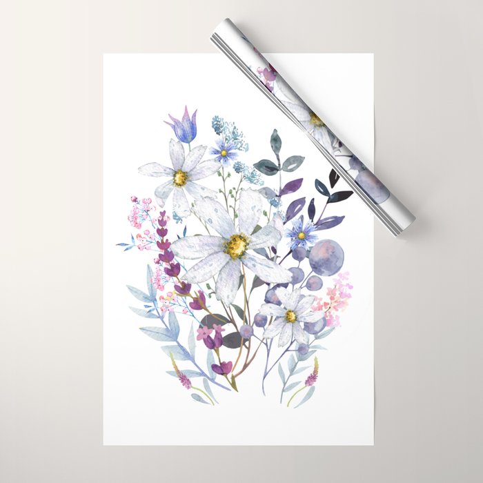 Wildflowers V Wrapping Paper Gallery Image 1