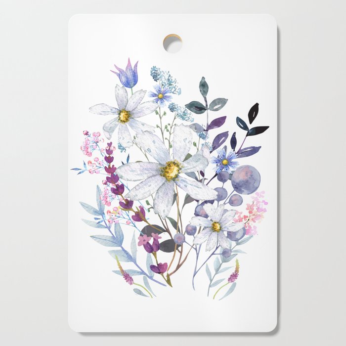 Wildflowers V Cutting Board Gallery Image 1