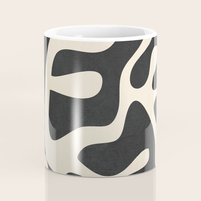 Minimalist Abstract Leaves 1 Coffee Mug Gallery Image 4