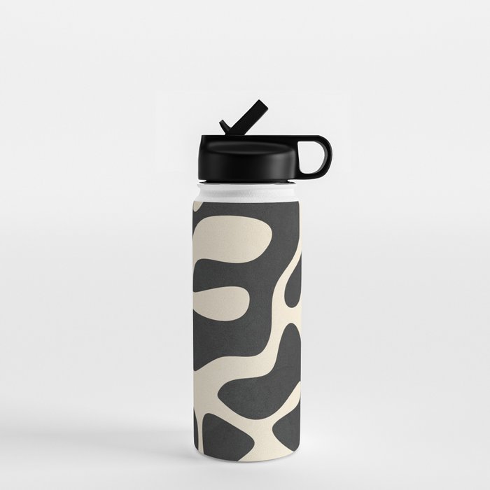 Minimalist Abstract Leaves 1 Water Bottle Gallery Image 1
