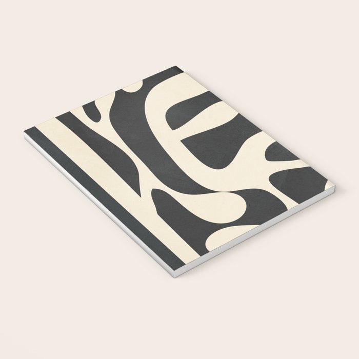 Minimalist Abstract Leaves 1 Notebook Gallery Image 3