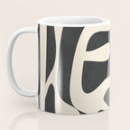 Minimalist Abstract Leaves 1 Coffee Mug Gallery Image 3