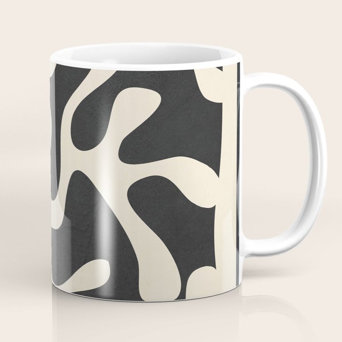 Minimalist Abstract Leaves 1 Coffee Mug Gallery Image 1