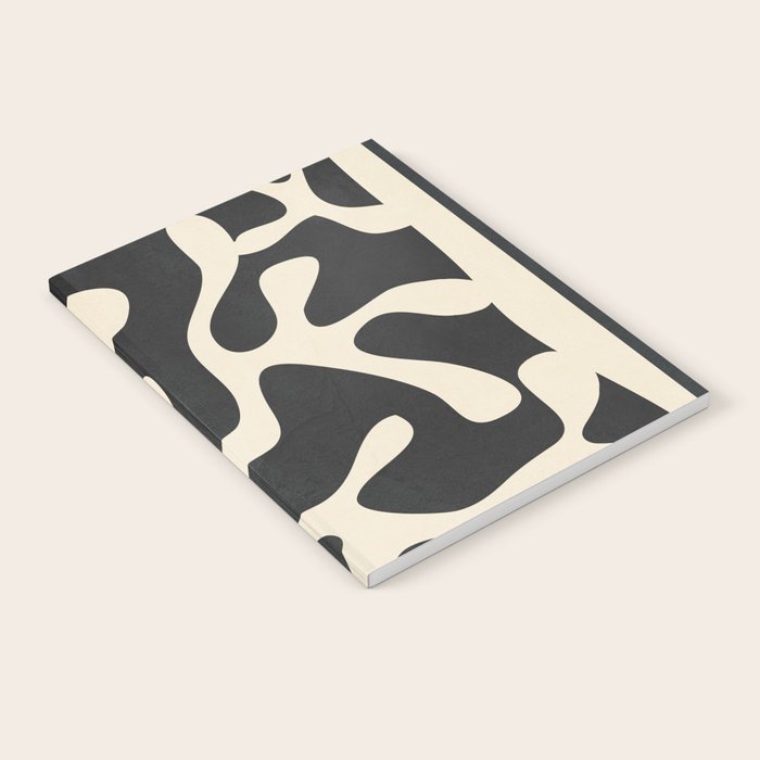 Minimalist Abstract Leaves 1 Notebook Gallery Image 1