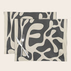 Minimalist Abstract Leaves 1 Placemat Gallery Image 1