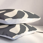 Minimalist Abstract Leaves 1 Pillow Sham Gallery Image 3