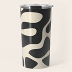 Minimalist Abstract Leaves 1 Travel Mug Gallery Image 1