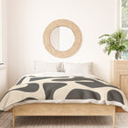 Minimalist Abstract Leaves 1 Duvet Cover Gallery Image 3