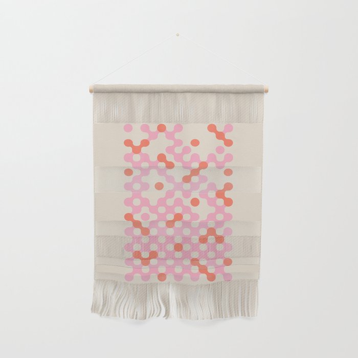 Circles: PATTERN 01 | The Peach Edition Wall Hanging Gallery Image 1