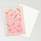 Circles: PATTERN 01 | The Peach Edition Stationery Card Gallery Image 2