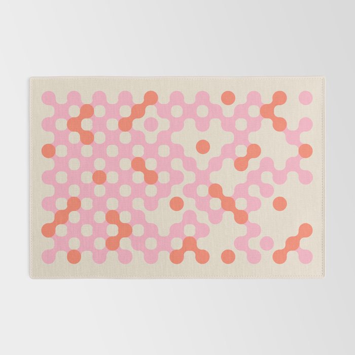 Circles: PATTERN 01 | The Peach Edition Rug Gallery Image 2