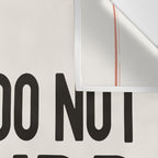 Please Do Not Disturb. Seriously Just Don't. Funny Office Wall Tapestry Gallery Image 3