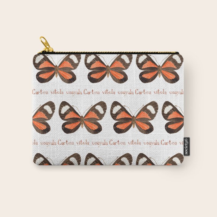 Butterfly - Cartea vitula ucayala Carry All Pouch Gallery Image 1