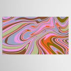 70s Psychedelic Swirl Tablecloth Gallery Image 2
