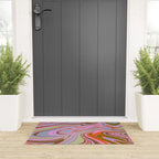 70s Psychedelic Swirl Welcome Mat Gallery Image 3