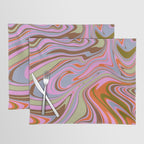 70s Psychedelic Swirl Placemat Gallery Image 1