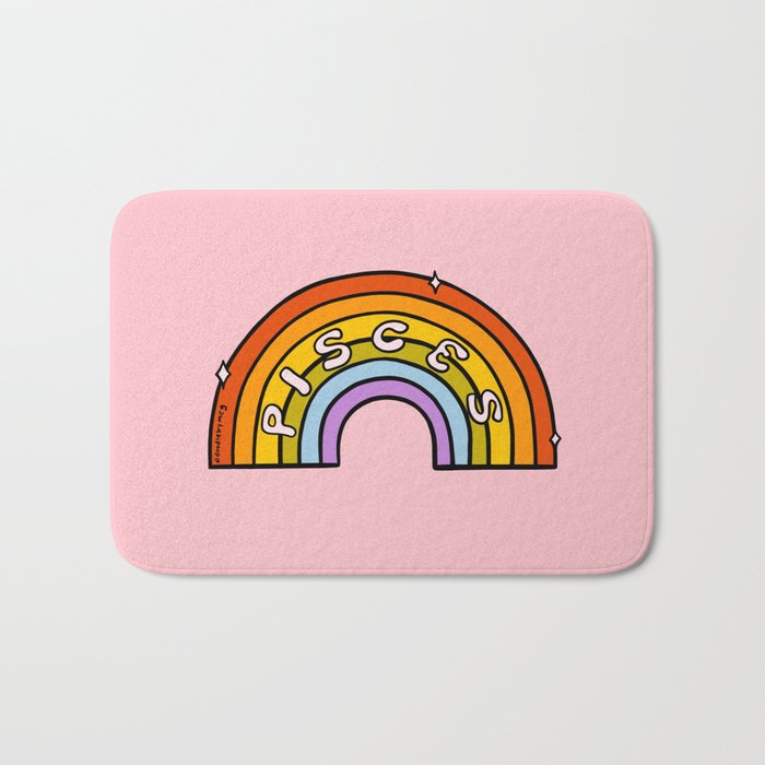 Pisces Rainbow Bath Mat Gallery Image 1