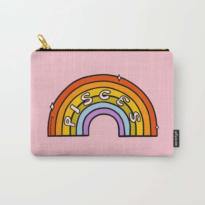 Pisces Rainbow Carry All Pouch Gallery Image 1