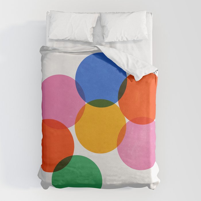 Bauhaus Circle Study Duvet Cover Gallery Image 6