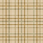 Traditional Plaid Pattern Rustic Country Style Beige Brown Coffee Mug Gallery Image 2