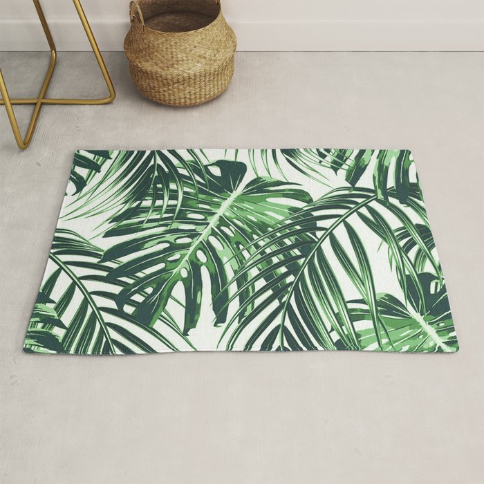 Tropical Leaves 4 Rug Gallery Image 1