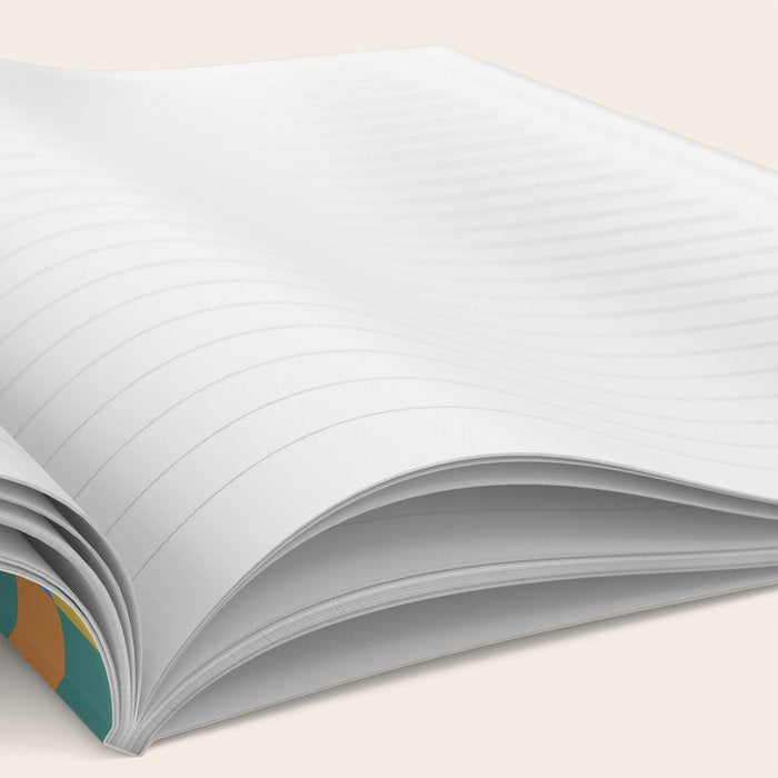 Checkered Multicolor Pattern XXII Colorful Bright Notebook Gallery Image 2