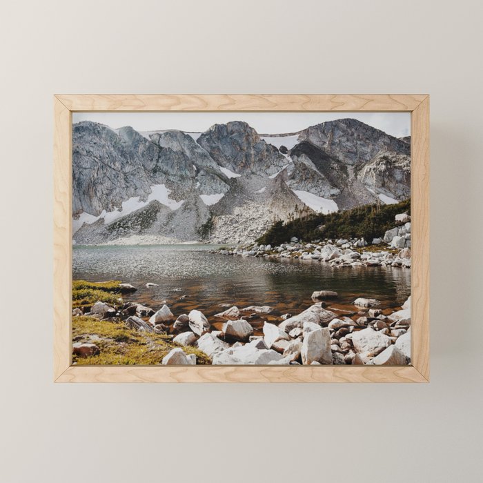 Lewis Lake Mini Art Print Gallery Image 1