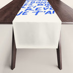 French Words Table Runner Gallery Image 1
