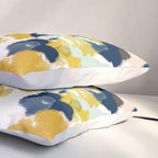 Sloane - abstract painting gender neutral baby nursery dorm college decor Pillow Sham Gallery Image 3