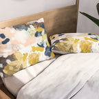 Sloane - abstract painting gender neutral baby nursery dorm college decor Pillow Sham Gallery Image 2