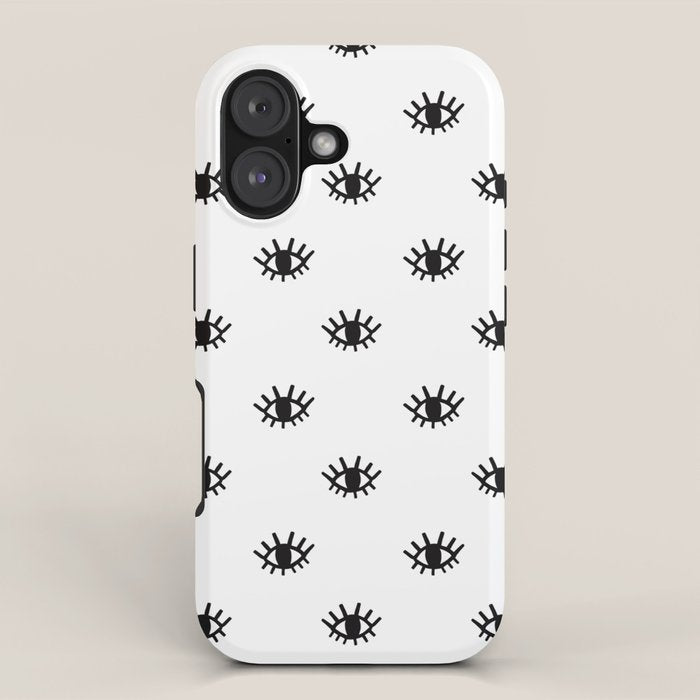 Open Eyes iPhone Case Gallery Image 1
