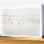 At the Beach 15 - Beach Print - Minimal Beach - People - Ocean - Sea Travel photography  Wall Mural Gallery Image 2