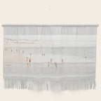 At the Beach 15 - Beach Print - Minimal Beach - People - Ocean - Sea Travel photography  Wall Hanging Gallery Image 1