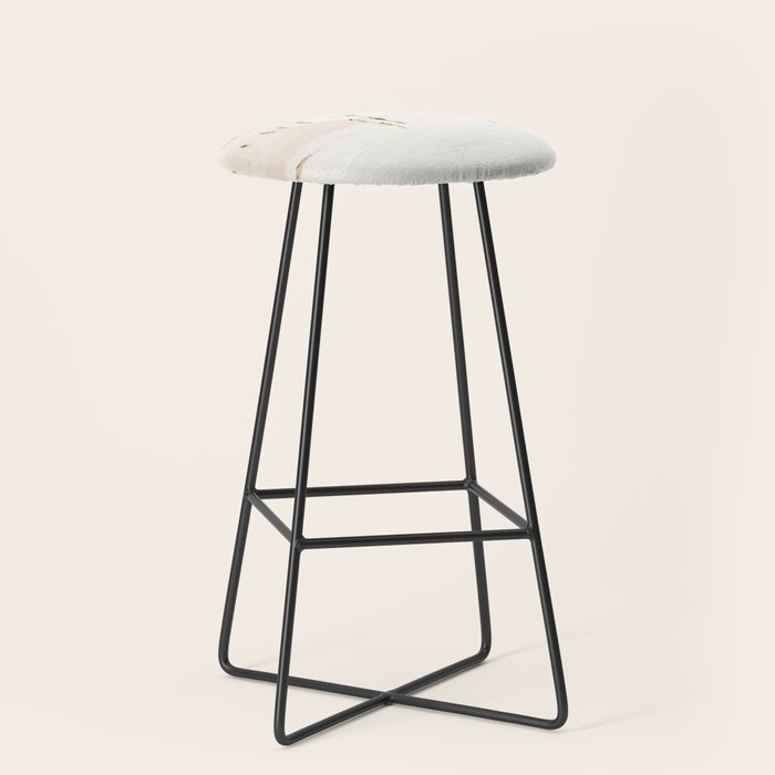 At the Beach 15 - Beach Print - Minimal Beach - People - Ocean - Sea Travel photography  Stool Gallery Image 1