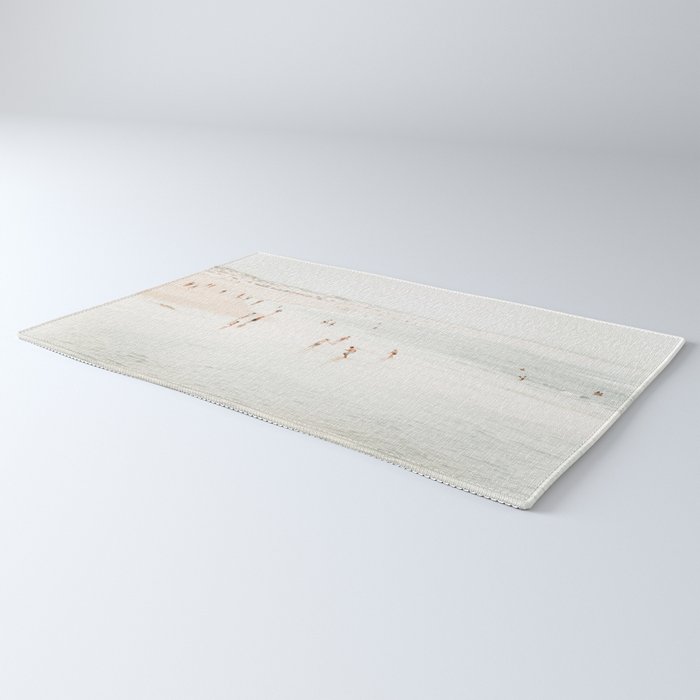 At the Beach 15 - Beach Print - Minimal Beach - People - Ocean - Sea Travel photography  Rug Gallery Image 3