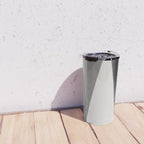Geometric gray black design Travel Mug Gallery Image 4